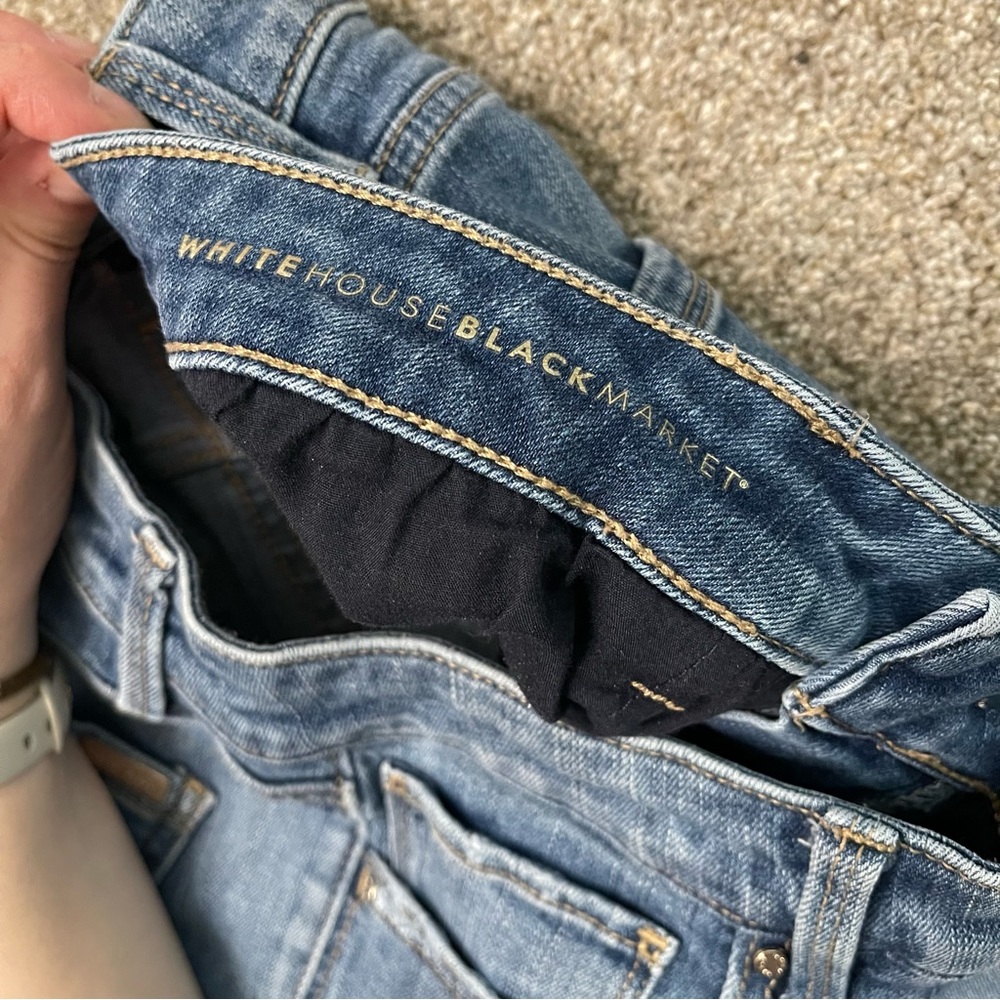 White House Black Market "The Skinny Ankle" Denim Jeans - Picture 6 of 7